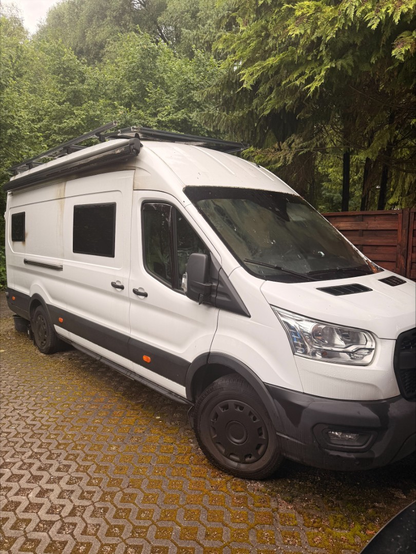 Transporter Brandschaden Detailansicht 3