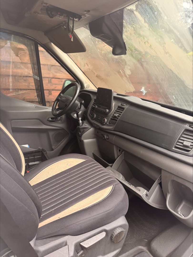 Transporter Brandschaden Detailansicht 10