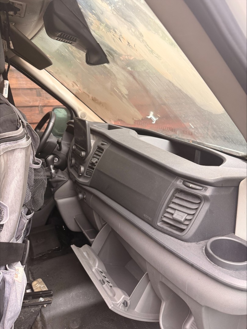 Transporter Brandschaden Detailansicht 6
